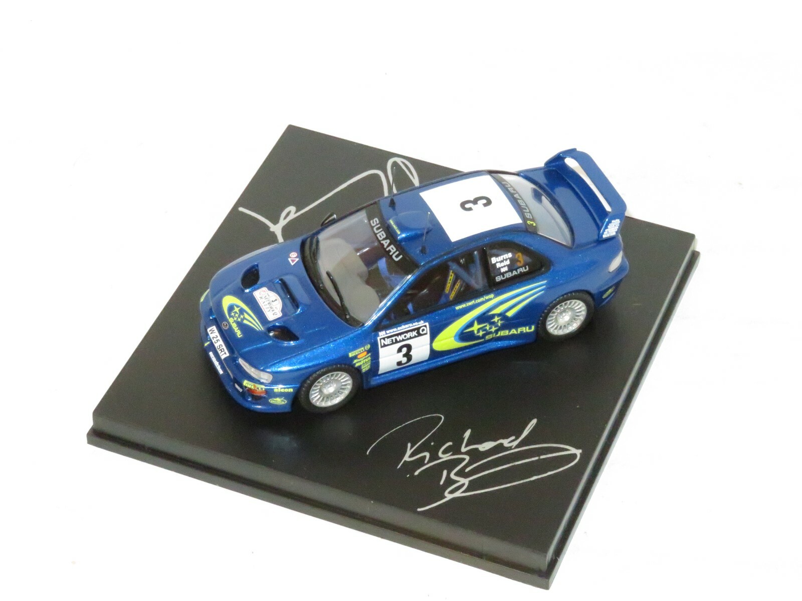 1/43 WRC ラリー スバル インプレッサ SUBARU IMPREZA 1/43 HPI #947 Subaru Impreza S12 WRC 06 2006 Japan Rally #14