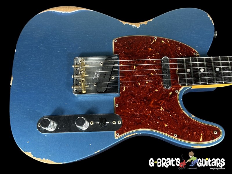 Fender USA American vintage telecaster(改 FENDER AV II 77 TELE CUS MN BK – Motor City Guitar