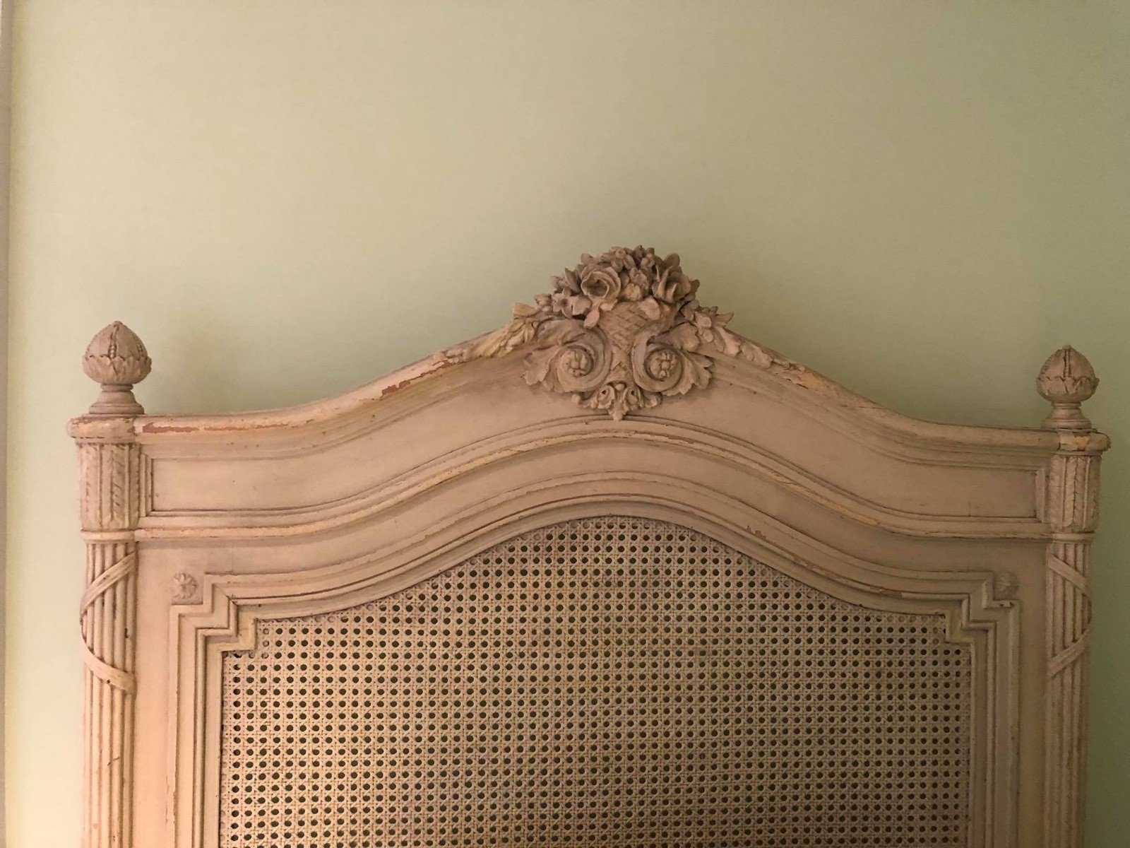 Twin High Style Painted French Beds