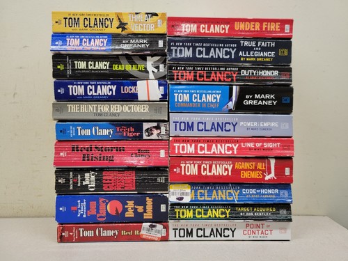 トム.クランシー　(ジャック.ライアンシリーズ)35冊セット COMPLETE Series - Lot of 39 Jack Ryan books by Tom Clancy | eBay