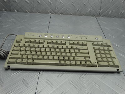 Sony VAIO Wired Keyboard PS/2 Wired PCVA-KB1P/UB Vintage Authentic