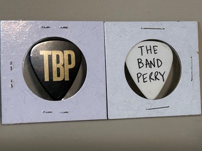 2 The Band Perry stage used guitar picks