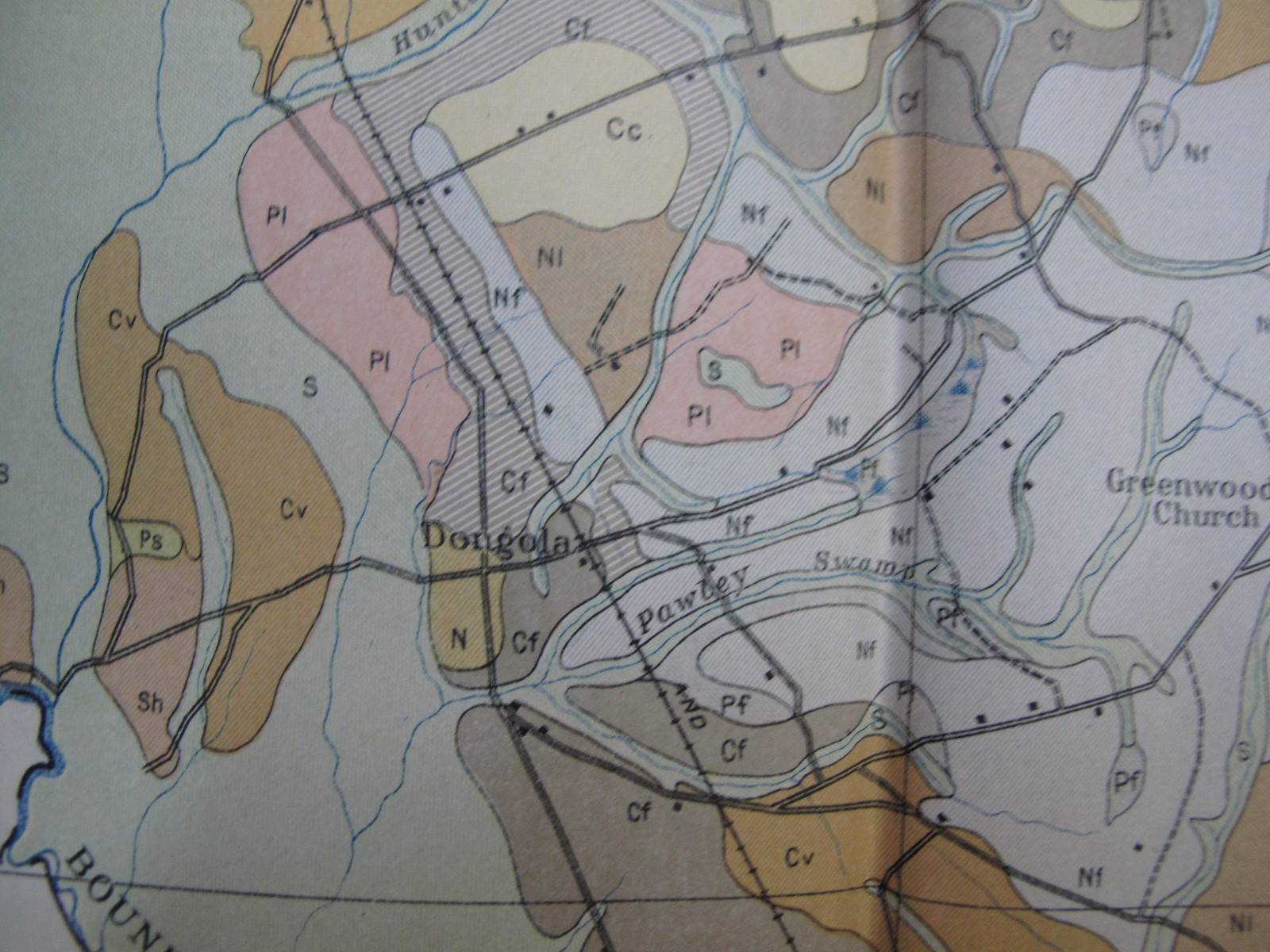 Color Soil Survey Map Conway South Carolina Bucksport Klondyke Toddville 1909