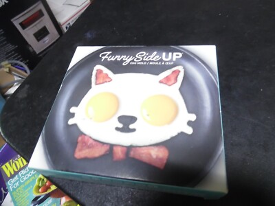 Fred Sunny Side up Cat- kitten egg mold NEW