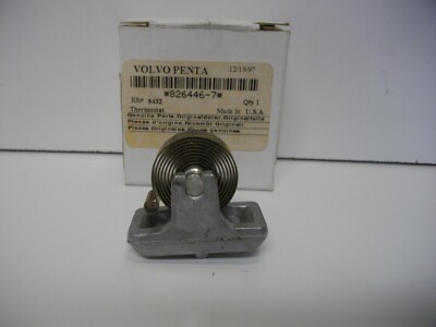 Volvo Penta sterndrive 826446 thermostat carburetor choke pull off OEM