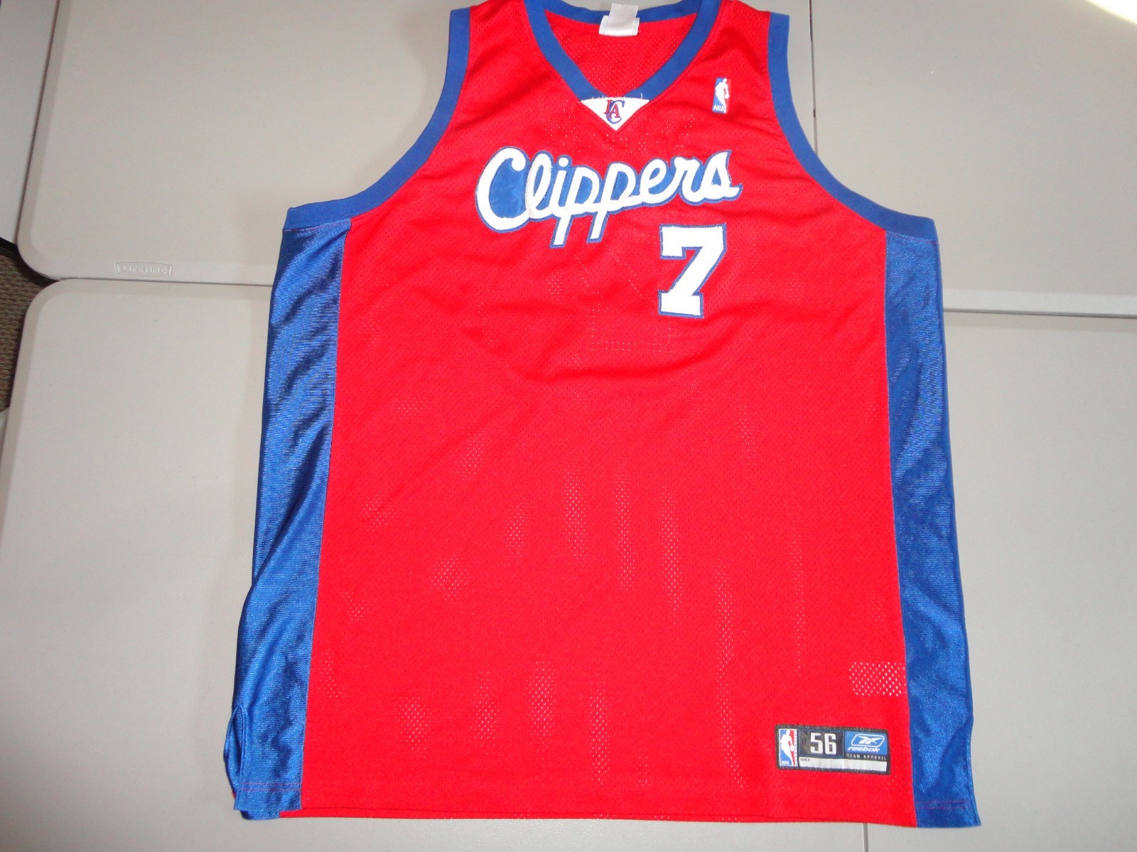 美品 Reebok NBA LA CLIPPERS 7 ODOM Jersey 美品 Reebok NBA LA CLIPPERS 7 ODOM Jersey Vintage Reebok Los