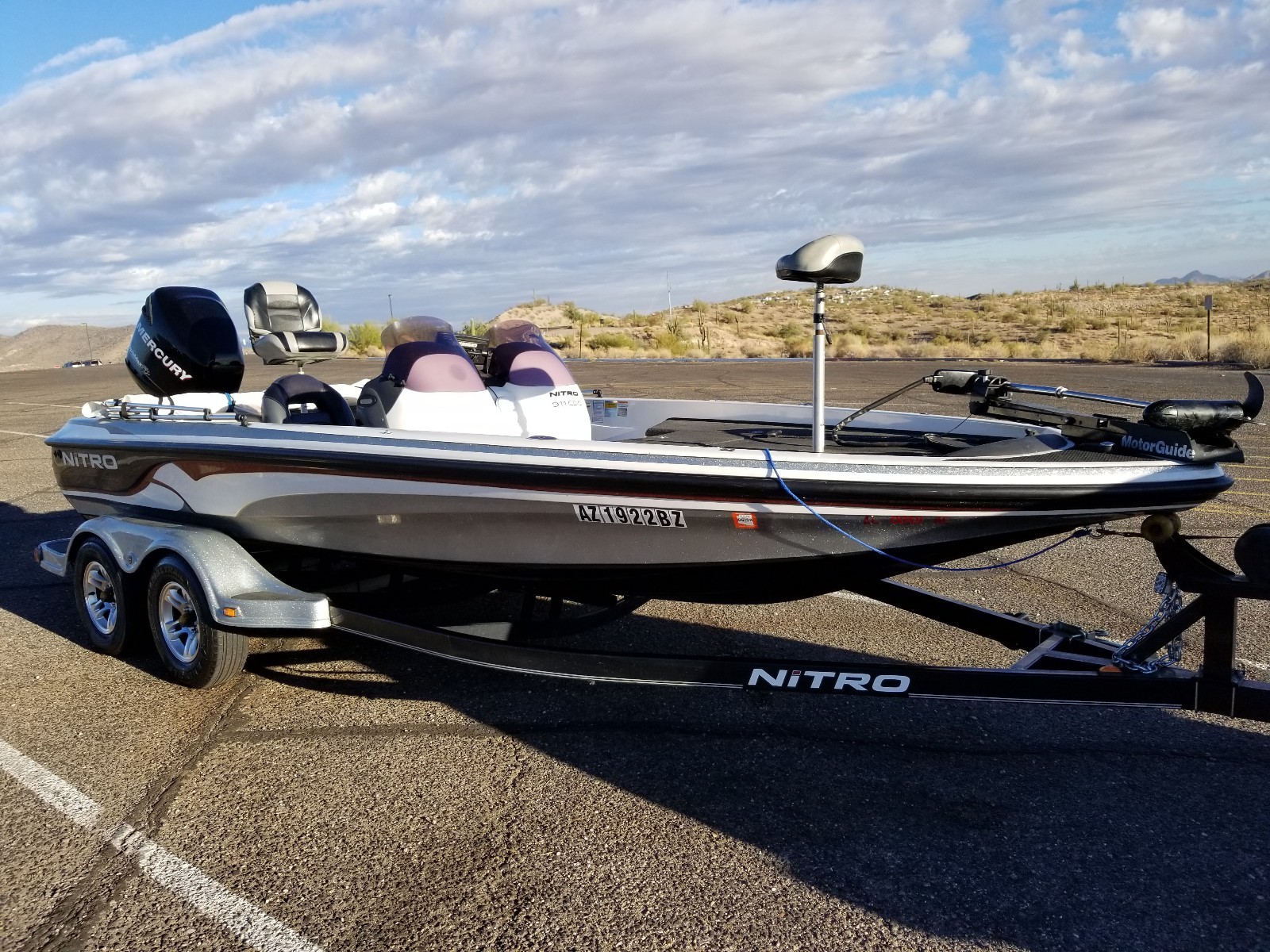 2007 Nitro 911 CDC with 225 hp Mercury Optimax
