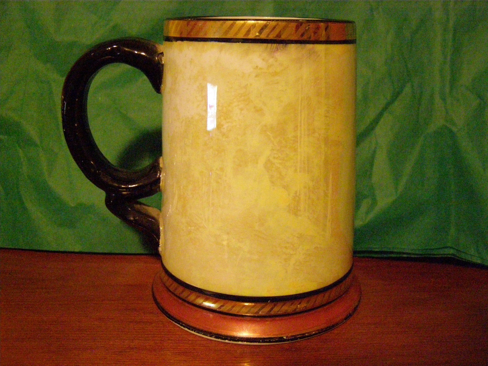 Vintage Ursona Goodwin Mug/Stein W/Gold,Black and  Bronze trim