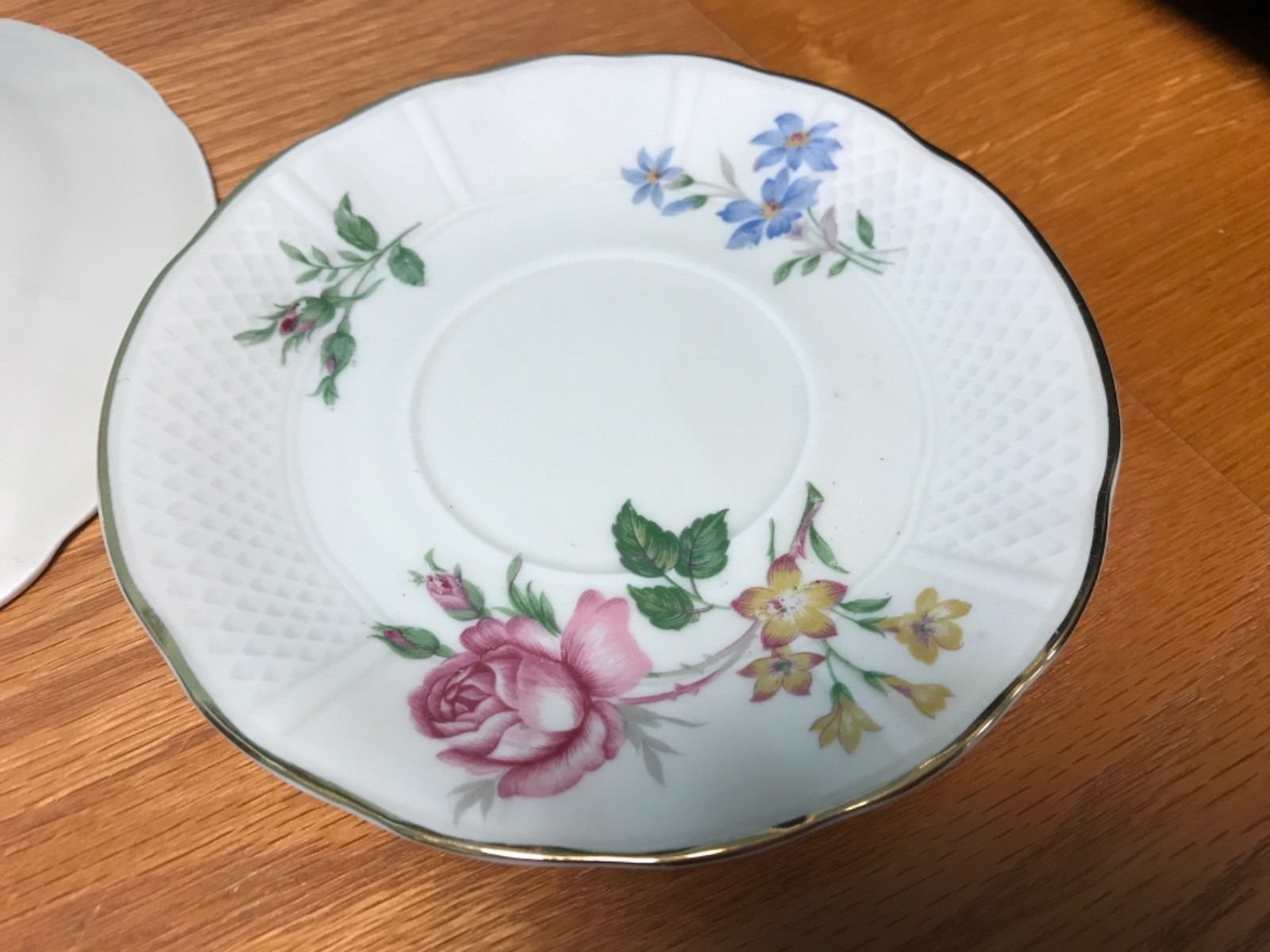 Tea Set for 8 L. Bernardaud & Co B & C Limoges France Flowers Lace Pattern