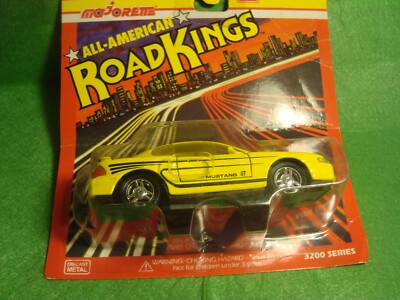 Majorette All-American Road Kings #3201 Mustang Die-Cast Convertible Sports Car