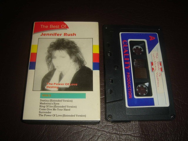 THE BEST OF JENNIFER RUSH & WHITNEY HOUSTON CASSETTE | CDs & DVDs