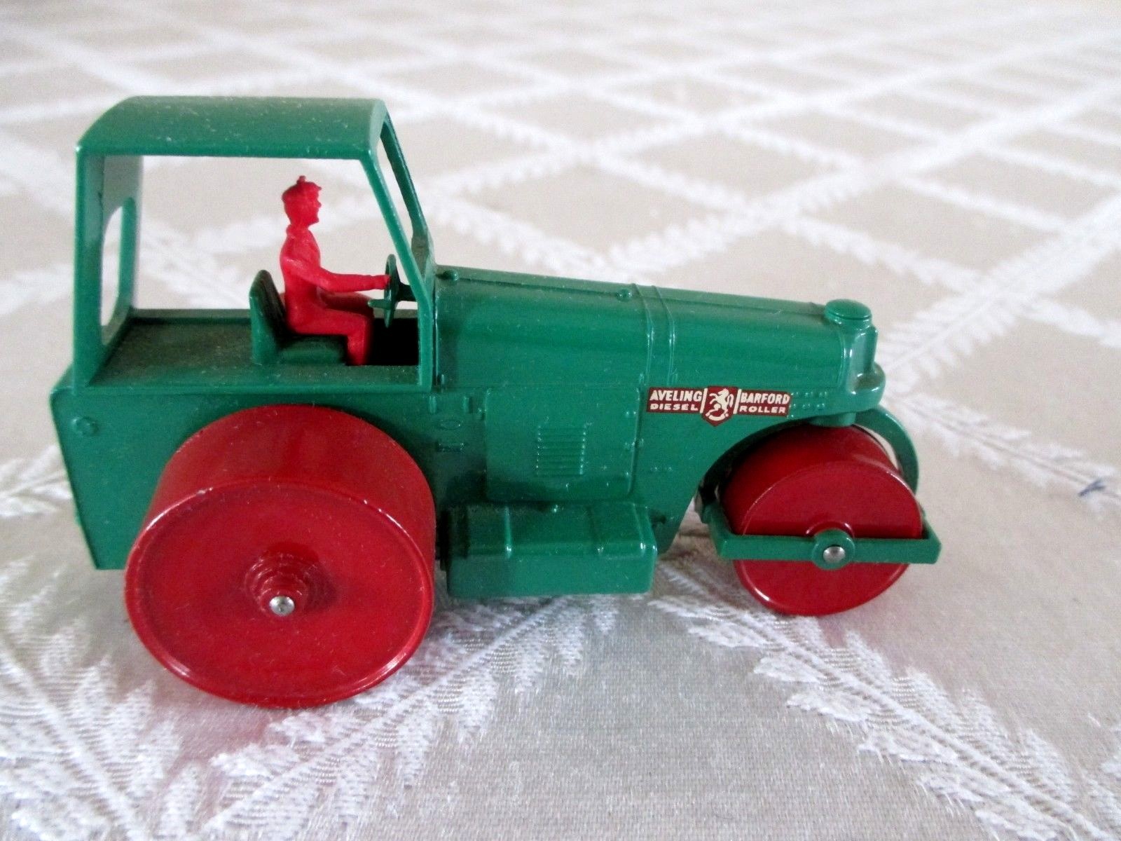 1960'S MATCHBOX KING SIZE-AVELING-BARFORD ROAD ROLLER-MINT IN BOX- UP GRADE TOY