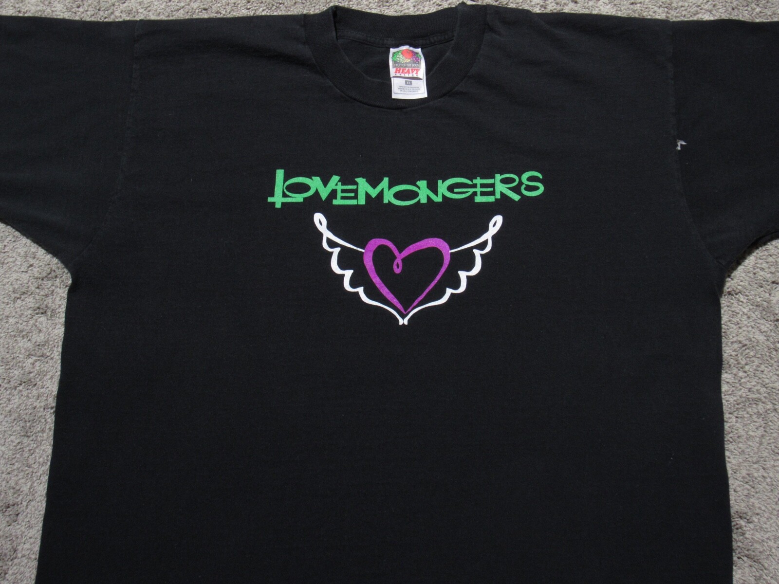 Vtg 1998 LOVEMONGERS Whirlygig Live T-SHIRT Mens XL Tour