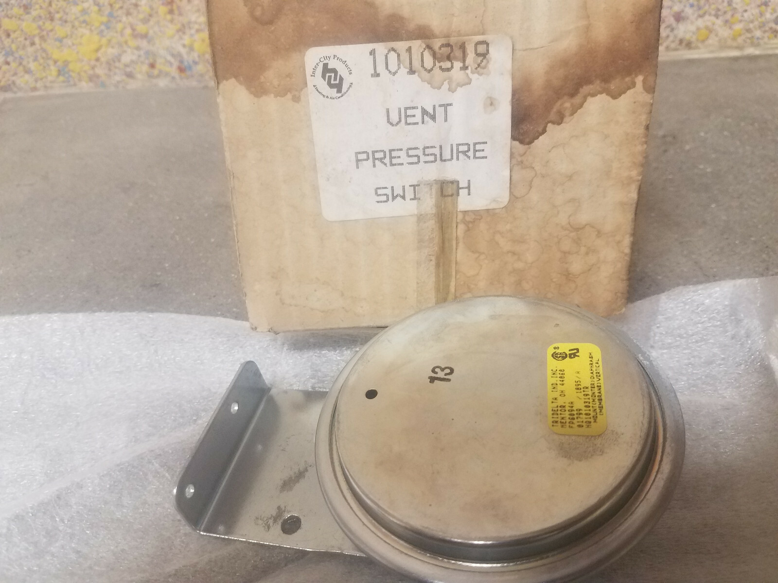 Купить Реле давления Tridelta Vent Pressure Switch 1010319 в интернет ...