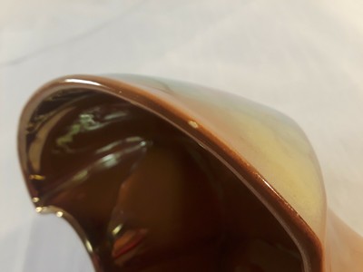 Sunkist California Art Pottery Dish Planter, Van Nuys~1958  #463~Copper/Red Clay