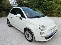 2014 Fiat 500 1.2 Lounge Euro 6 (s/s) 3dr HATCHBACK Petrol Manual