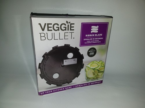 NEW Veggie Bullet Shoestring Fry Steak Fry Udon Ribbon Tornado Spiral Blades Lot
