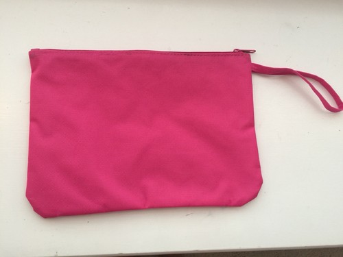 Wet Bikini Bathing Suit Bag Tote Zip Pink