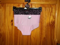 Topshop Pink size 16 mesh bikini briefs knickers panties hot pink