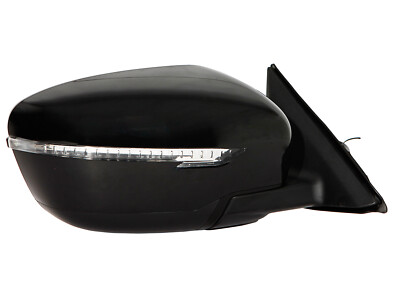 For Mirror W/ Signal Heated Smooth Cap 2014 - 2016 Nissan ROGUE Passenger Side