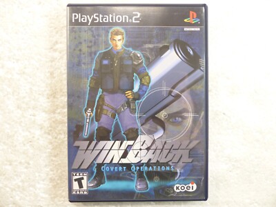 WinBack: Covert Operations (PlayStation 2, 2001) PS2 Game Complete w/ Reg. Card!