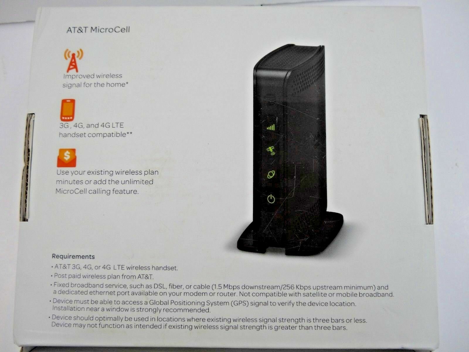 Cisco AT&T Microcell Model DPH154 Wireless Cell Signal Booster Tower Antenna