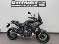 2025 YAMAHA TRACER 7 in SMX BLACK PRE REG 2MILES 75REG ONE ONLY!