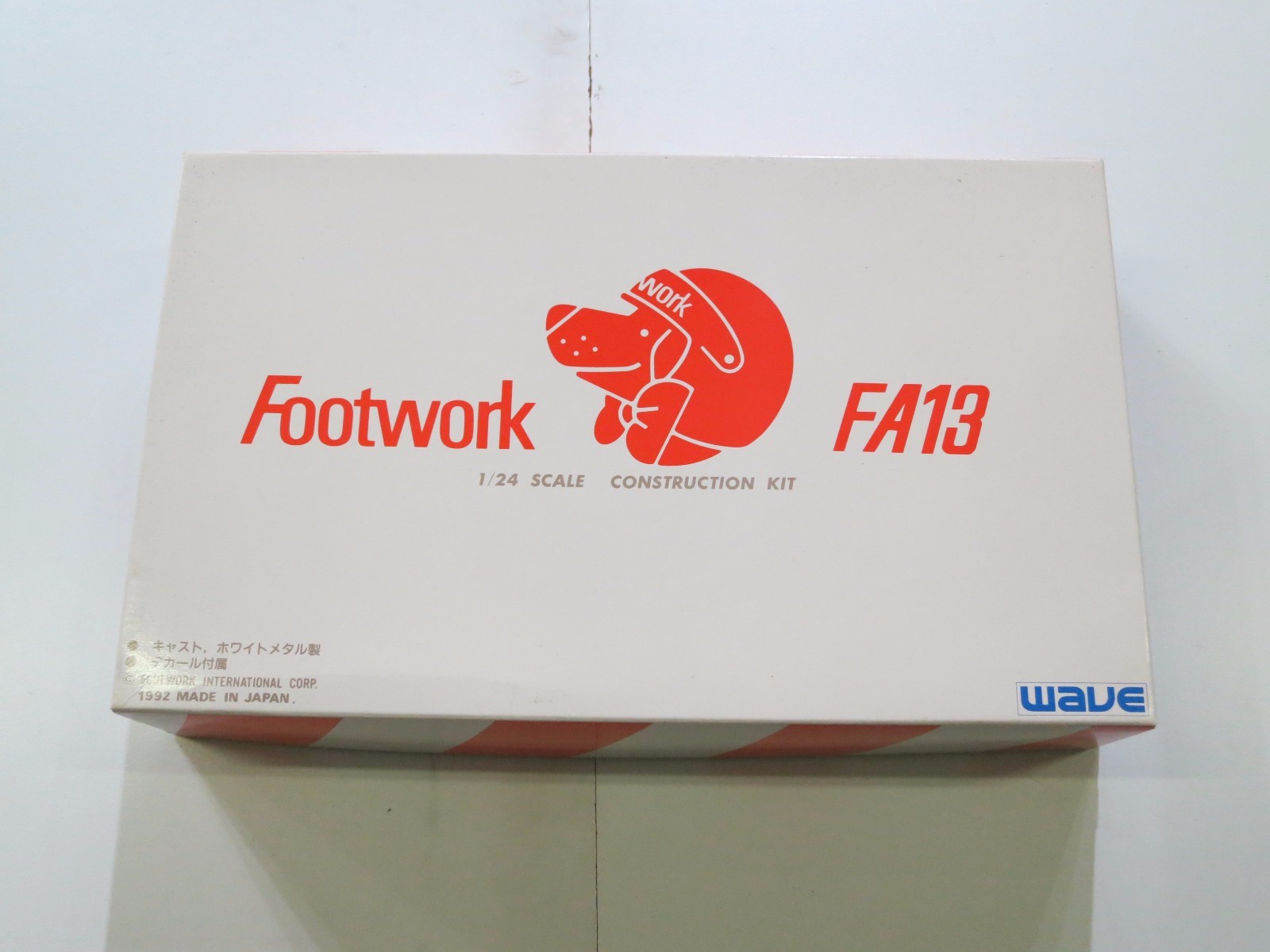 ウェ― ブ　1/24 フットワーク　FW13 WAVE Footwork FA13 1/24th Scale Car Model Kit NEW Resin