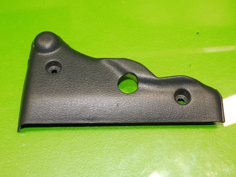 96-00 Civic driver left seat buckle inner inside trim panel cover gray