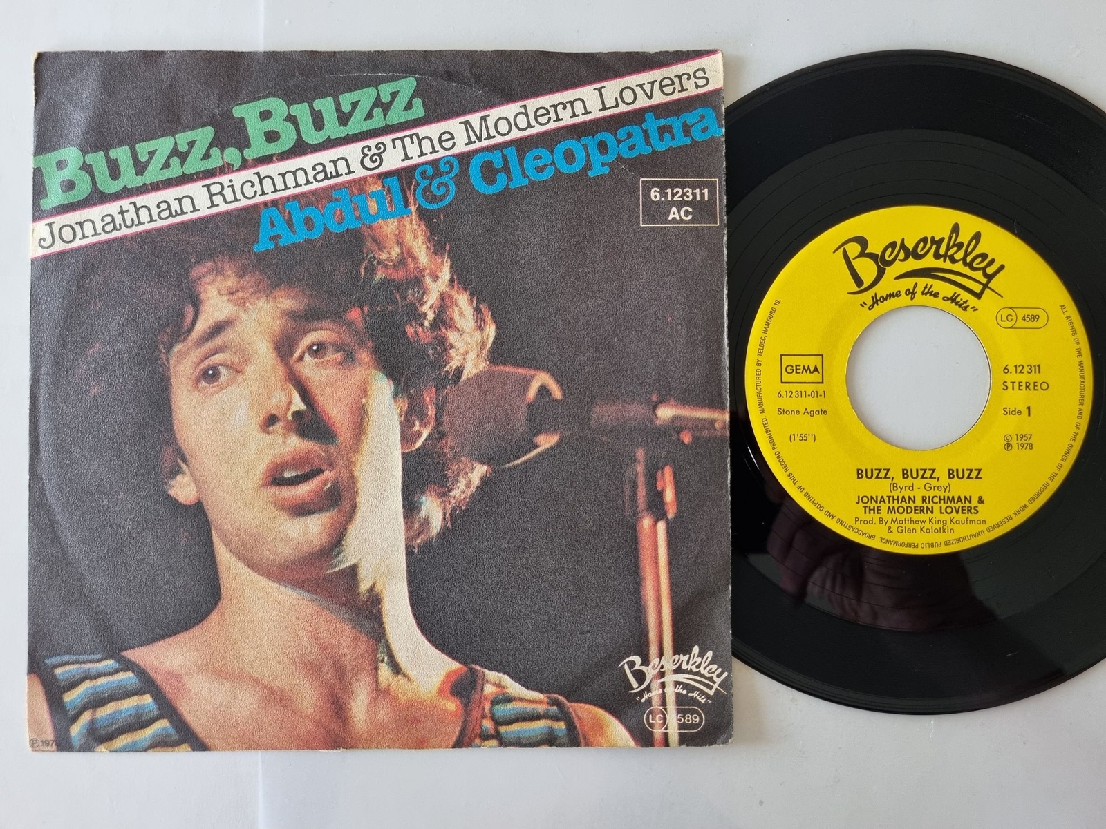 洋楽 Jonathan richman&the modern lovers 7inch 51Bvh86iIRL._UF1000,1000_QL80_.jpg