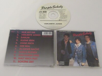 Purple Schulz - In Love Boys / EMI - CDP 564-7 46151 2 CD Album