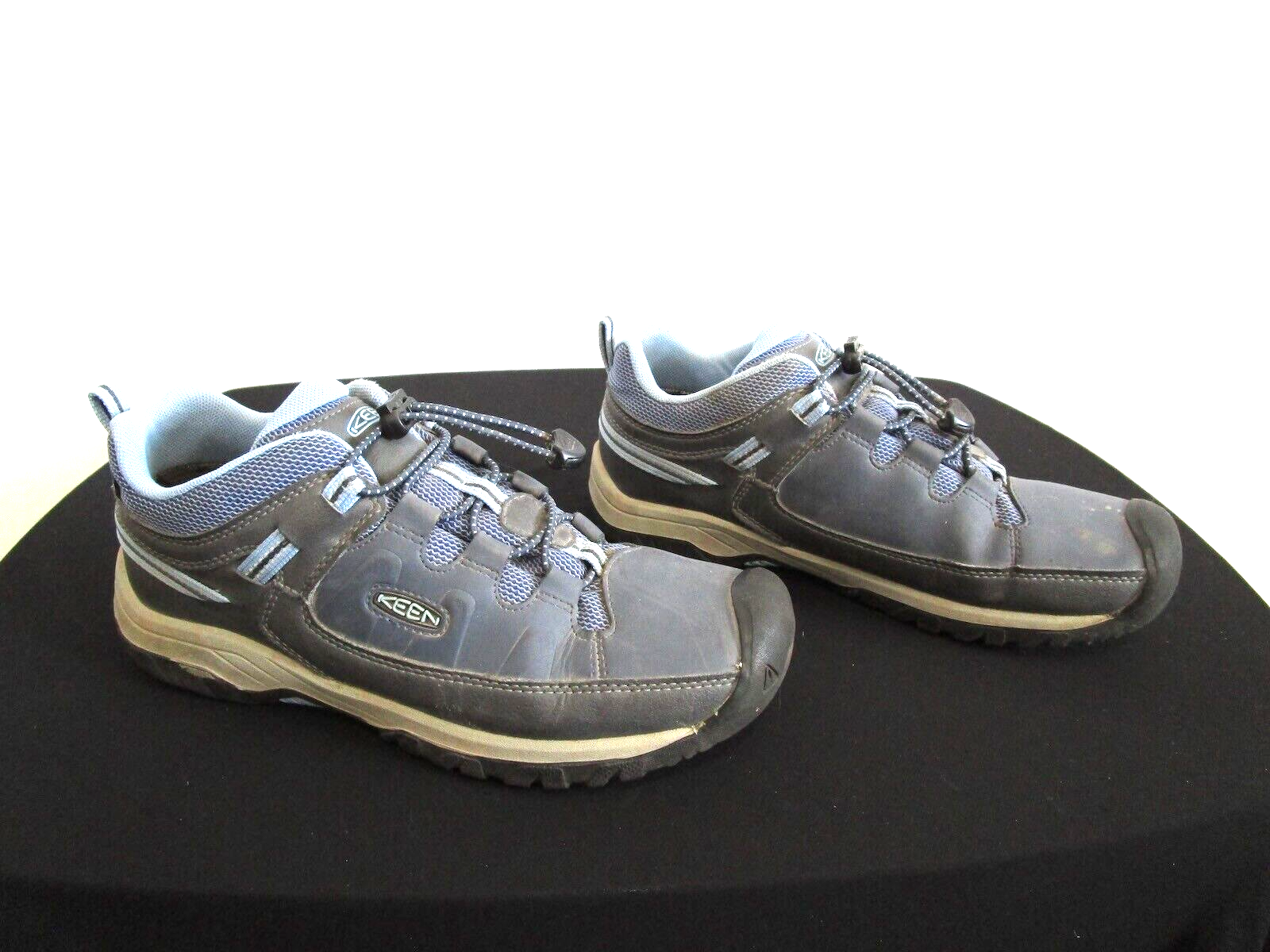 スキー keen.dry Keen Dry Waterproof Size 6 Men's Sneaker, Blue/Gray, Lace