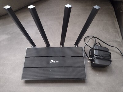 Used TP-Link Archer C80 AC1900 Dual Band MU-MIMO  Router - Black Pre-Owned
