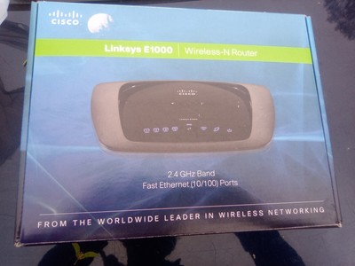 Linksys E 1000 Wireless N Router Cisco 