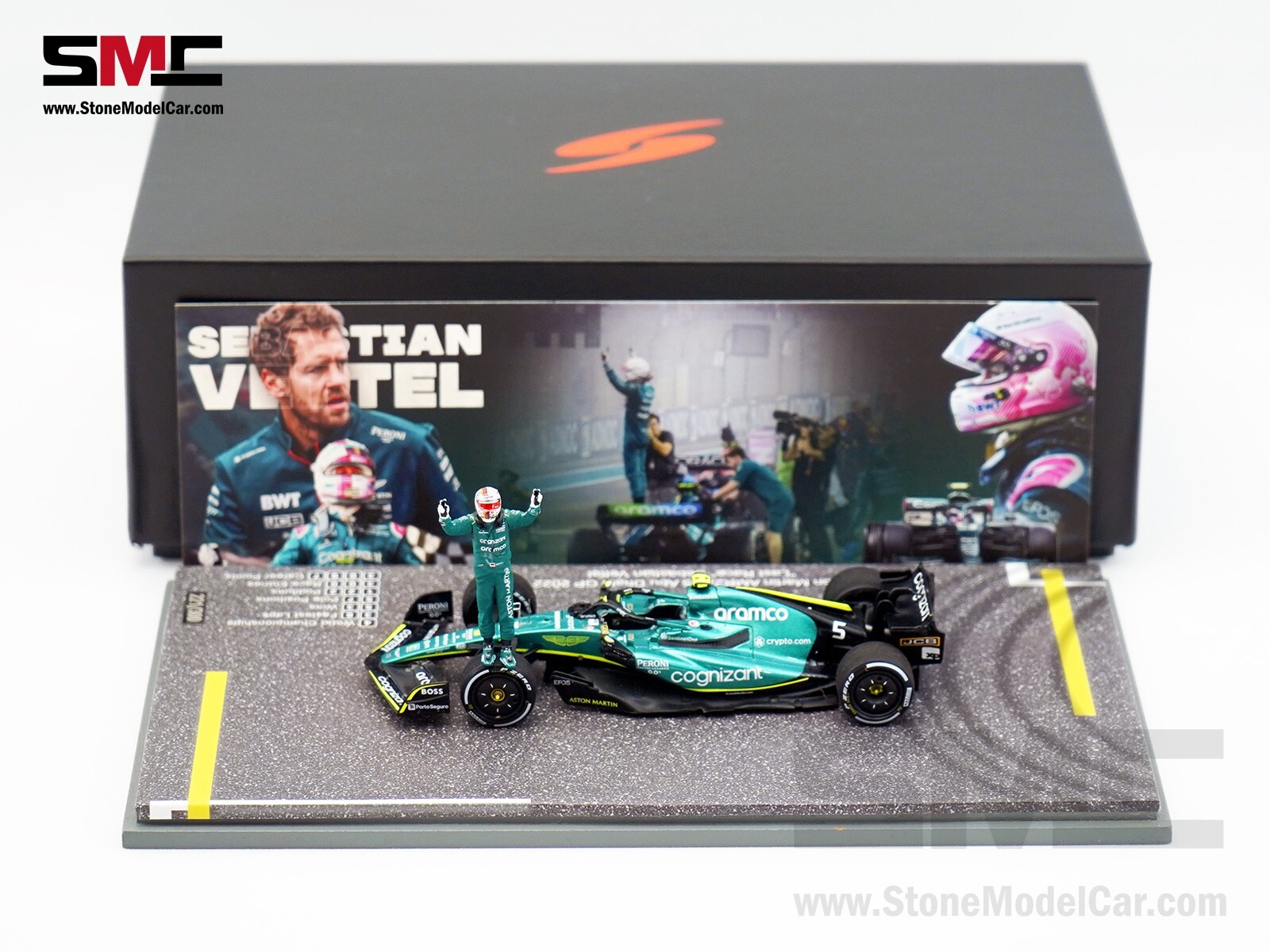 Aston Martin F1 AMR22 Sebastian Vettel Abu Dhabi 2022 Last
