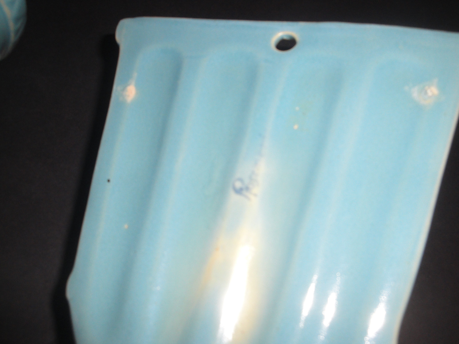 Rosemeade Pottery Egyptian Wall Vases in Blue Super Rare! Free Shipping