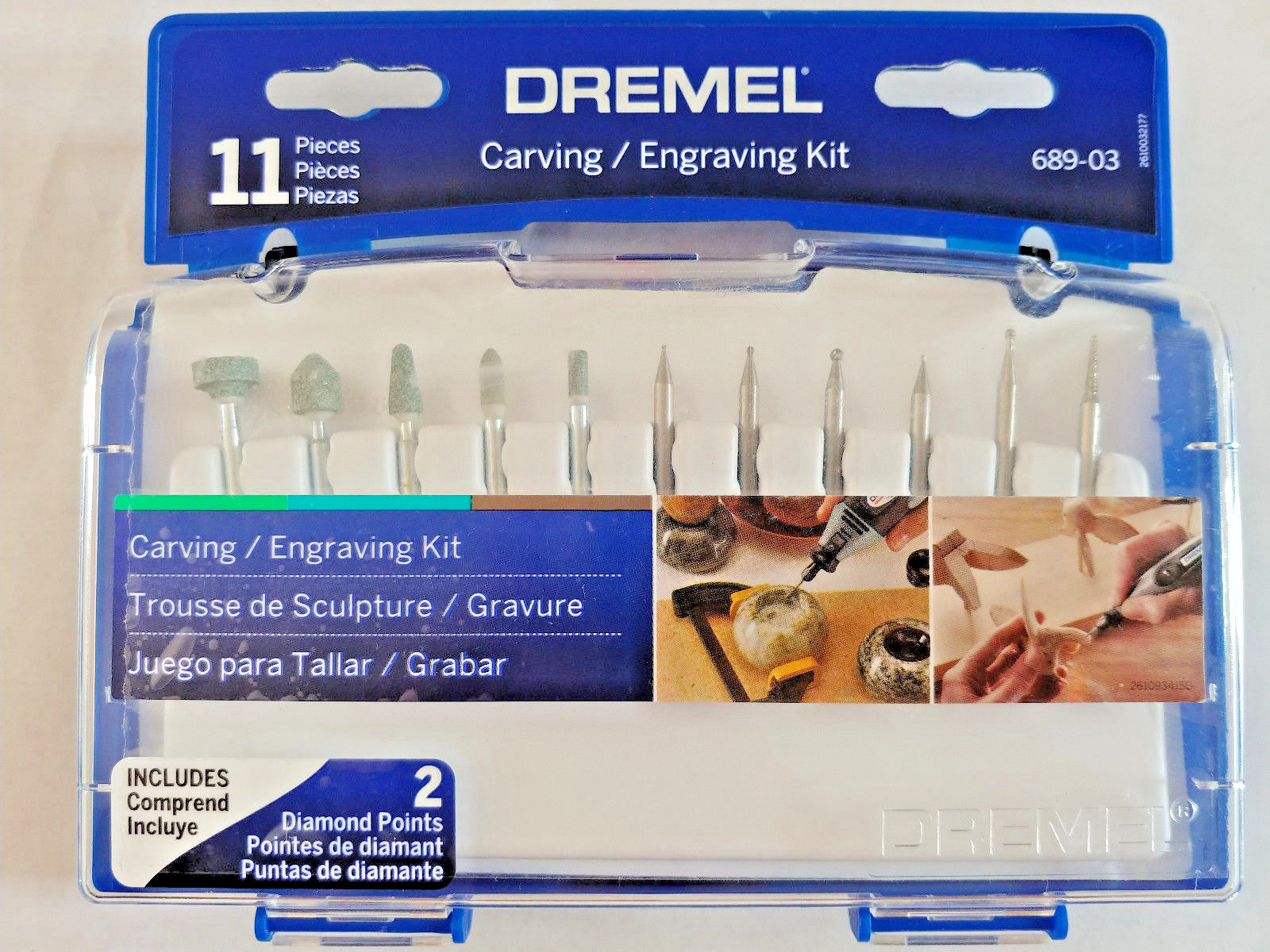 ??Dremel 689-03 Rotary Tool Carving and Engraving Accessory Kit