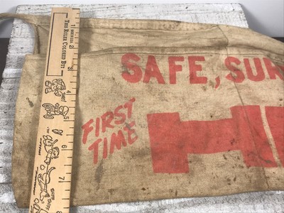 Antique Hilti Fastening Lumber Yard Apron kansas missouri