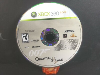 007 Quantum Of Solace (Microsoft Xbox 360) Disc Only