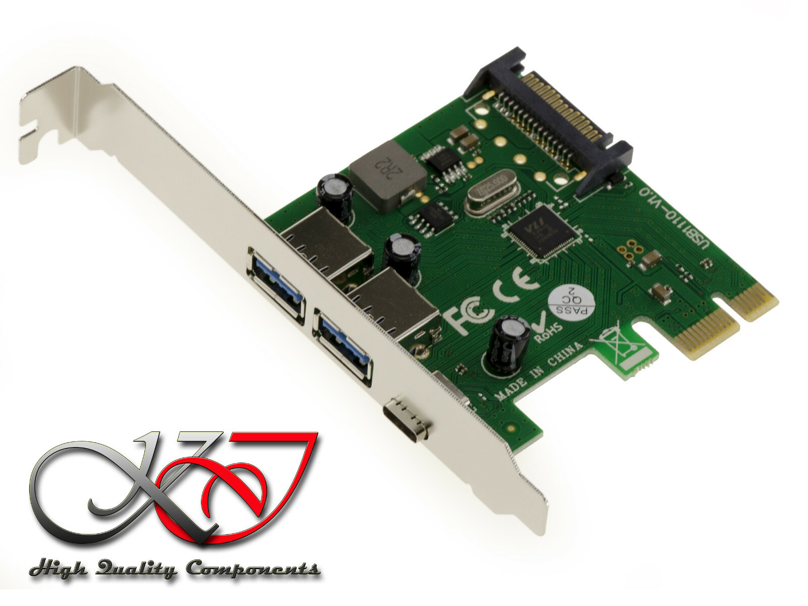 Pci express 2.0 x1. Pci usb 3.0 контроллер. pci express sata контроллер. контроллер pci-e 3.0 два внешних порта usb 3.0 (vl805) (low + full profile). контроллер vl805.