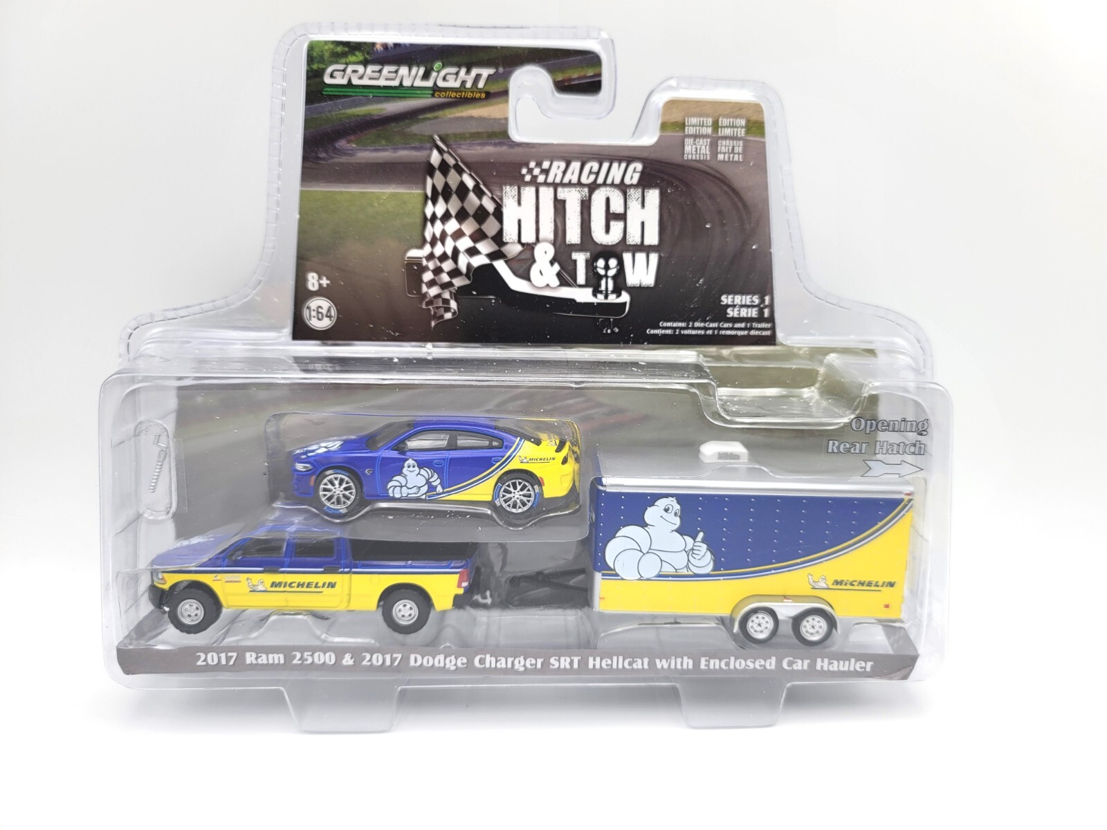 1/64 GREENLIGHT 2017 RAM 1500 SPORT トレーラ Greenlight Hobby Exclusive 2017 RAM 1500 Sport