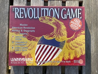 NEW Vintage The Revolution Game EMA American Revolution Learning Game