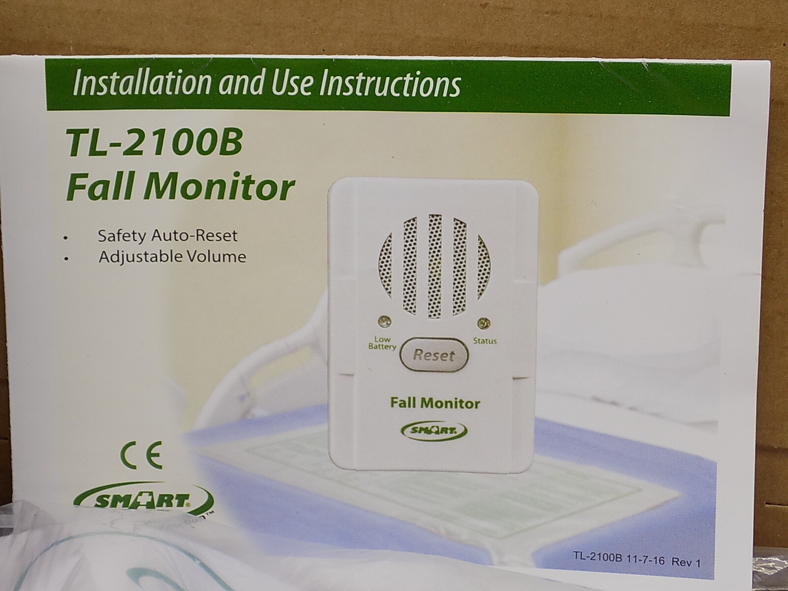 New! Smart Caregiver Fall Monitor TL-2100B & 10