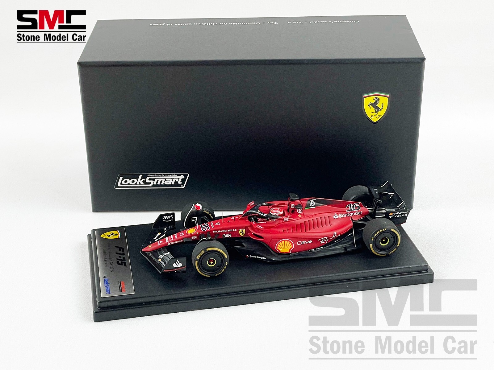 Ferrari F1 F1-75 #16 Charles Leclerc Austrian GP Winner 2022 Ferrari F1 F1-75 #16 Charles Leclerc Austrian GP Winner 2022
