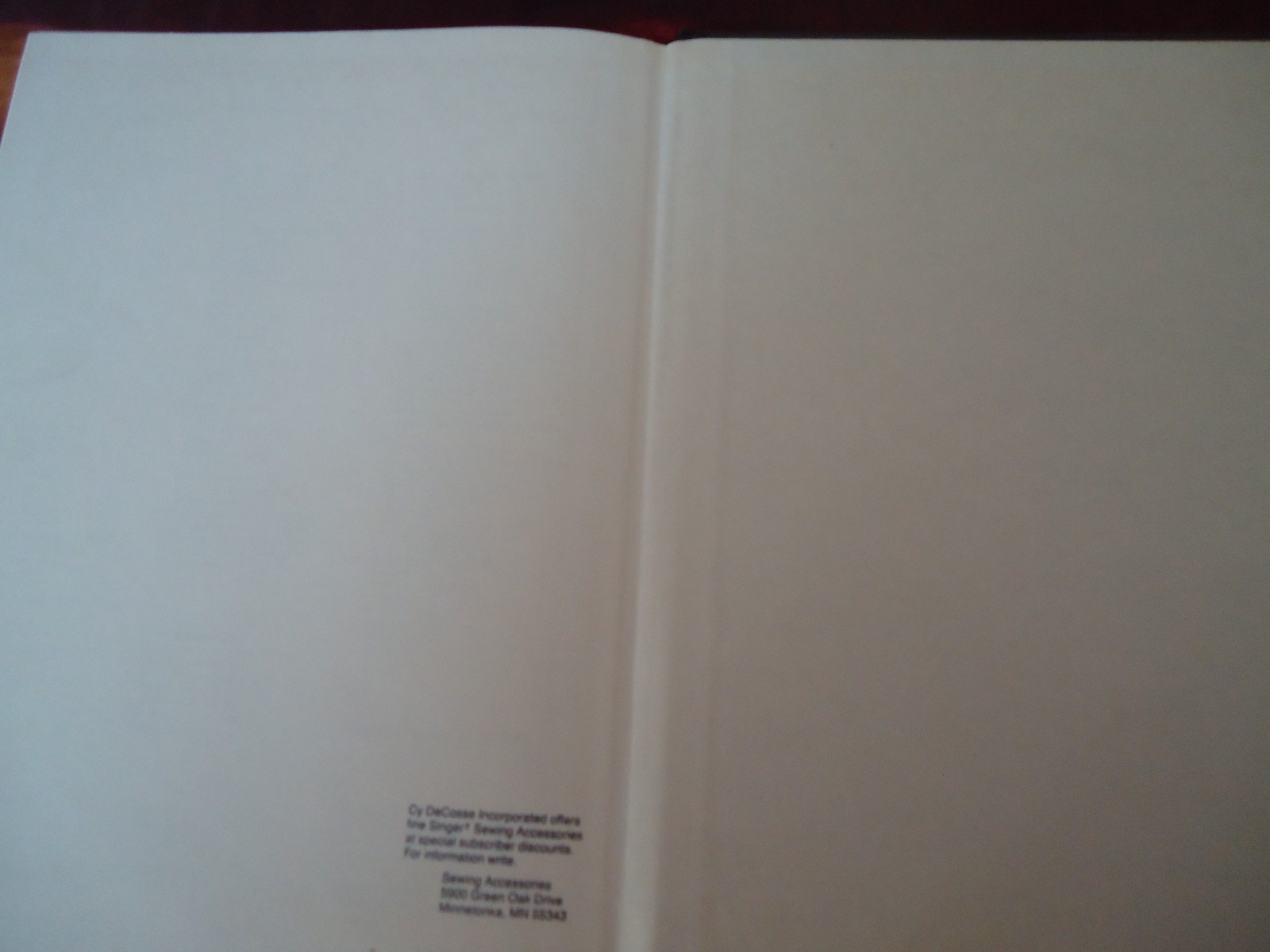 Book Singer More Sewing for the Home Hardcover