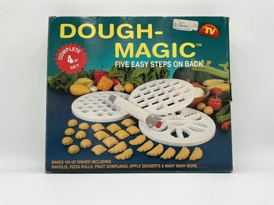 Dough Magic Rare As Seen On TV Dough-Magic 4pc Set Pasta Dumplings Dessert