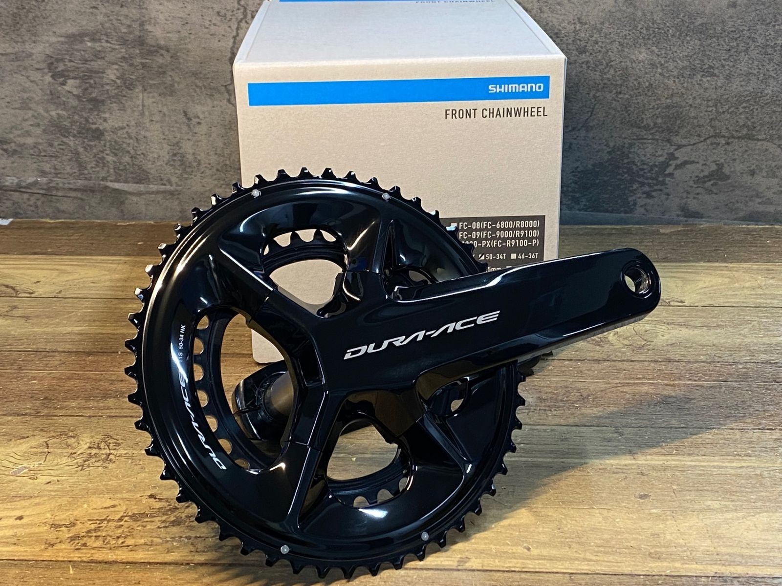 Shimano DURA-ACE FC-09 Crankset 165mm 50/34 Road Bike New in
