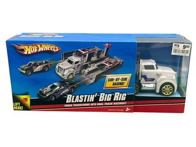 Hot Wheels Blastin Big Rig - Dual Track Raceway