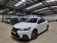 2019 Lexus CT 1.8 200h F Sport E-CVT Euro 6 (s/s) 5dr HATCHBACK Petrol/Electric 