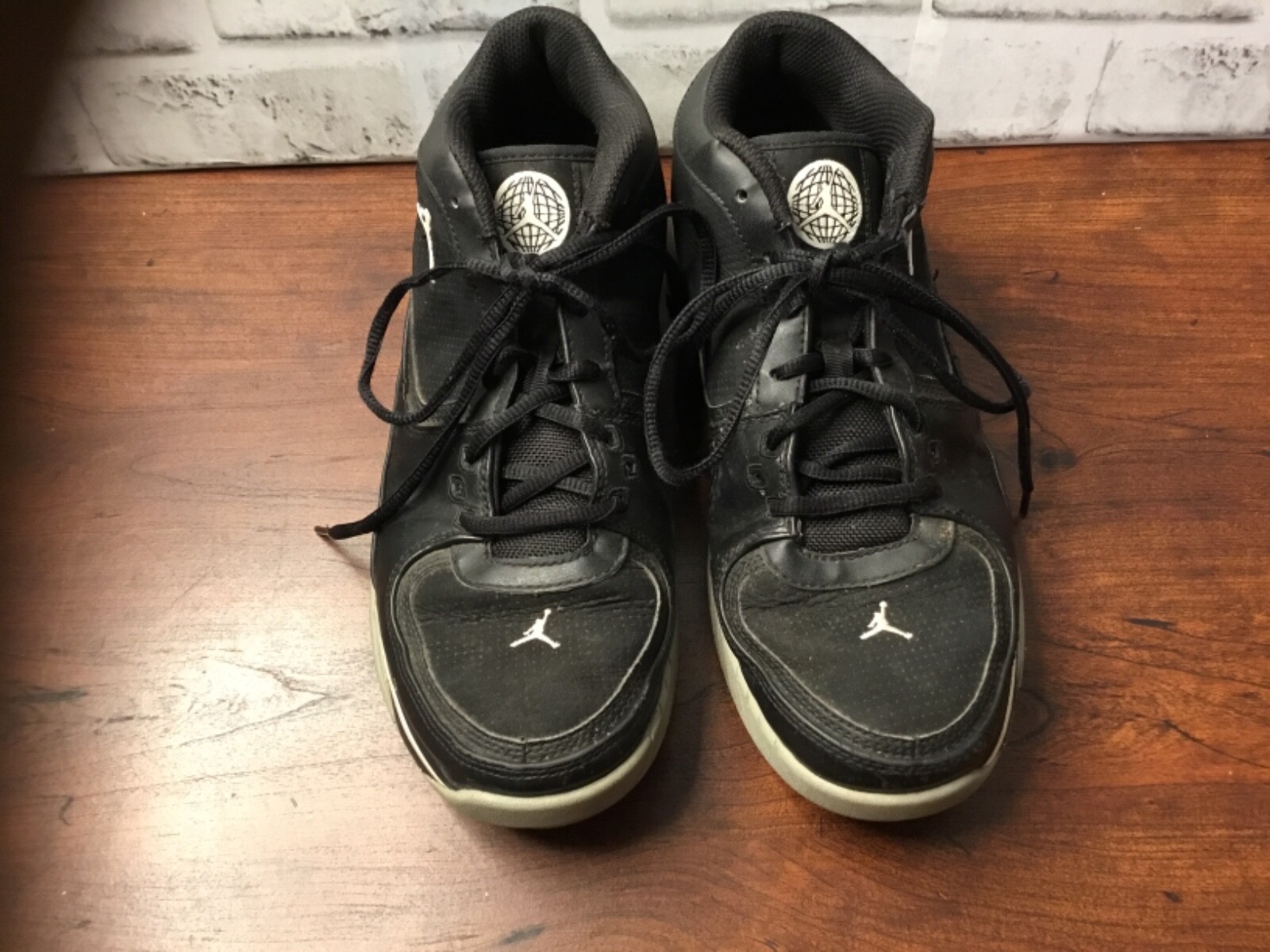 Nike Men's Air Jordan #440567-001 Black Basketball Shoes Nike Men's Air Jordan #440567-001 Black Basketball Shoes